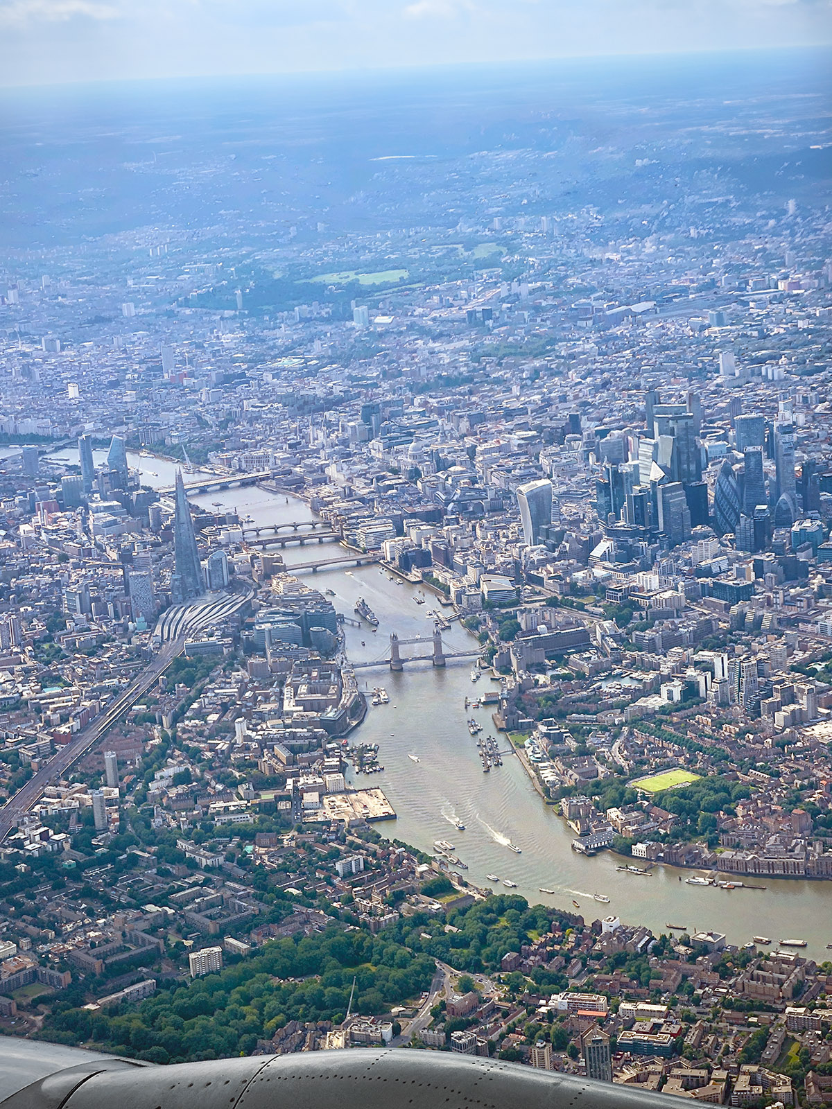 Close up of London office